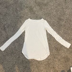 Old Navy white long sleeve women's small